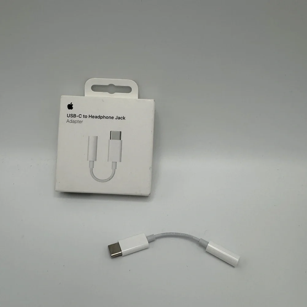 Apple USB-C to headphone jack adapter
